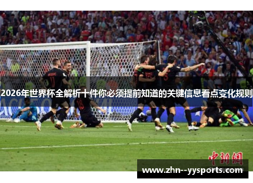 2026年世界杯全解析十件你必须提前知道的关键信息看点变化规则